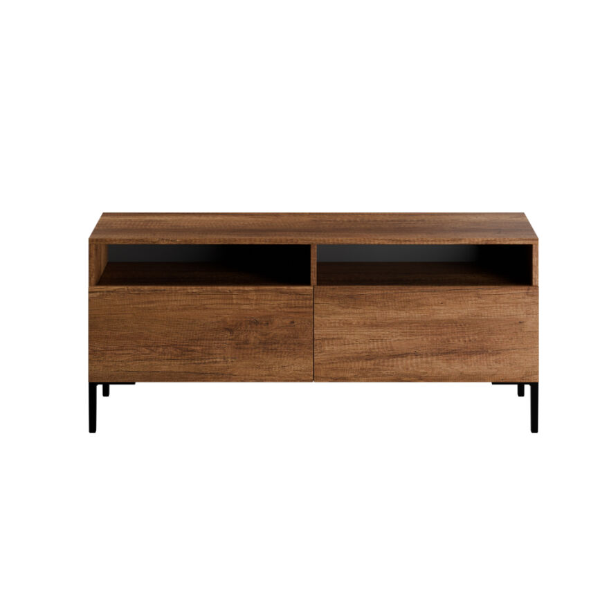 Roma Çekmeceli Tv Ünitesi-Koyu Ceviz 120x53x43 cm - 2