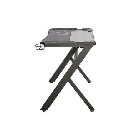 Ryze Extreme Karbon Fiber RGB Oyuncu Masası - Siyah 120x60x76 cm - 7