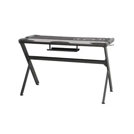 Ryze Extreme Karbon Fiber RGB Oyuncu Masası - Siyah 120x60x76 cm - 4