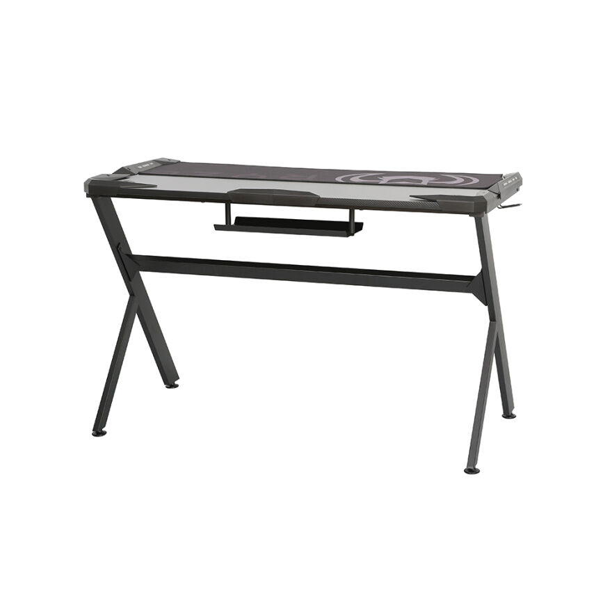Ryze Extreme Karbon Fiber RGB Oyuncu Masası - Siyah 120x60x76 cm - 4