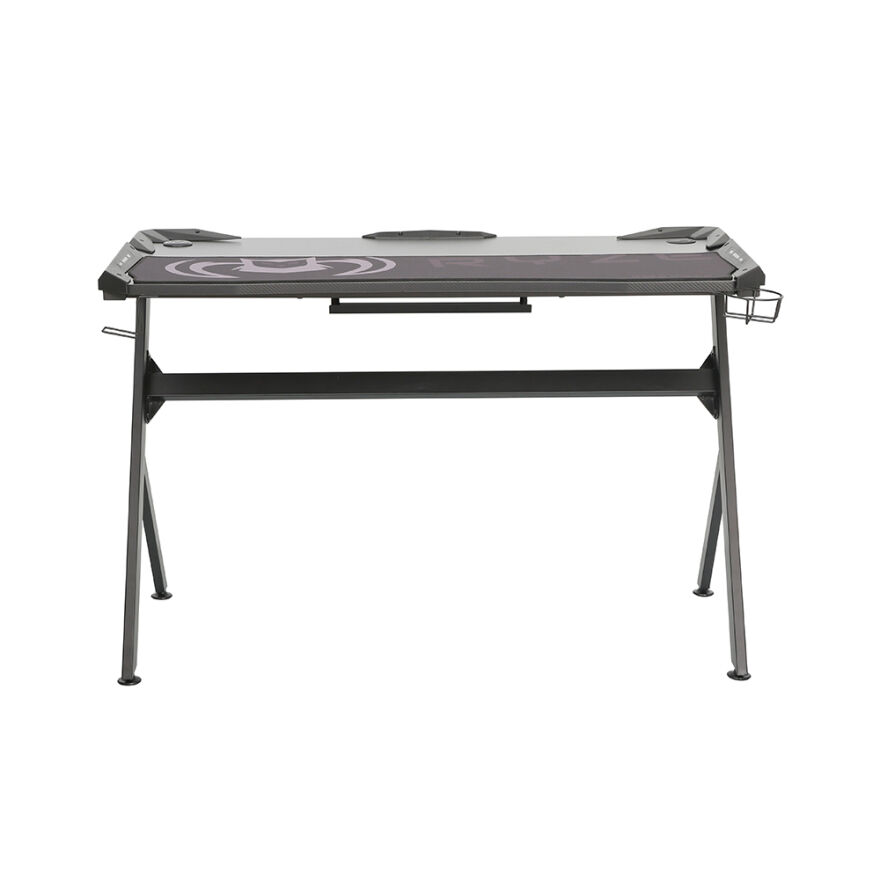 Ryze Extreme Karbon Fiber RGB Oyuncu Masası - Siyah 120x60x76 cm - 2