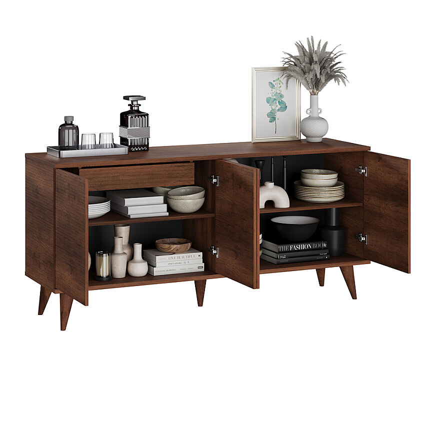 Sephia Yemek Odası Konsol - Oslo Ceviz 182x85x50 - 9