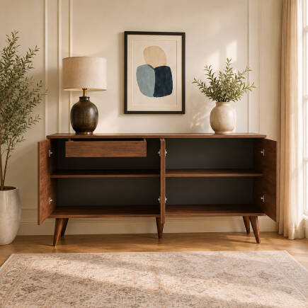 Sephia Yemek Odası Konsol - Oslo Ceviz 182x85x50 - 6