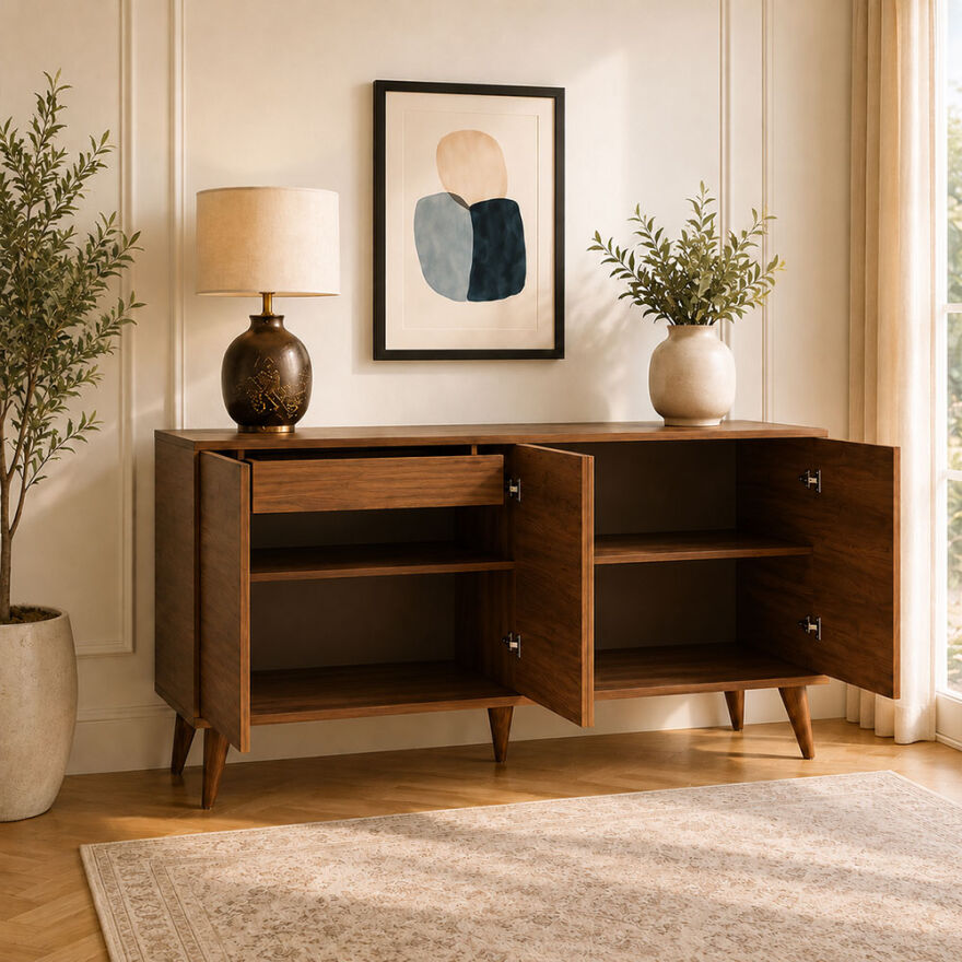 Sephia Yemek Odası Konsol - Oslo Ceviz 182x85x50 - 2