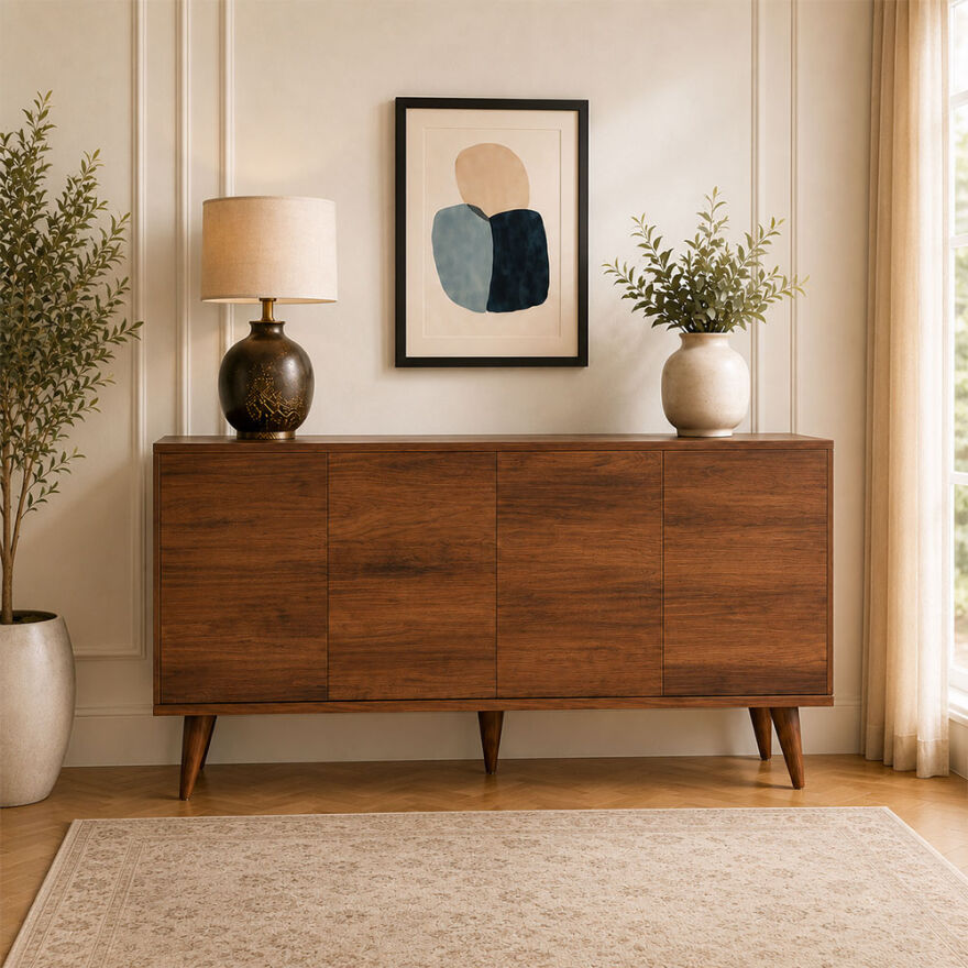 Sephia Yemek Odası Konsol - Oslo Ceviz 182x85x50 - 4