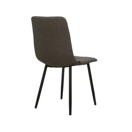 Simple Yemek Masası Sandalye - Koyu Gri 43x55x86,5 cm - 4