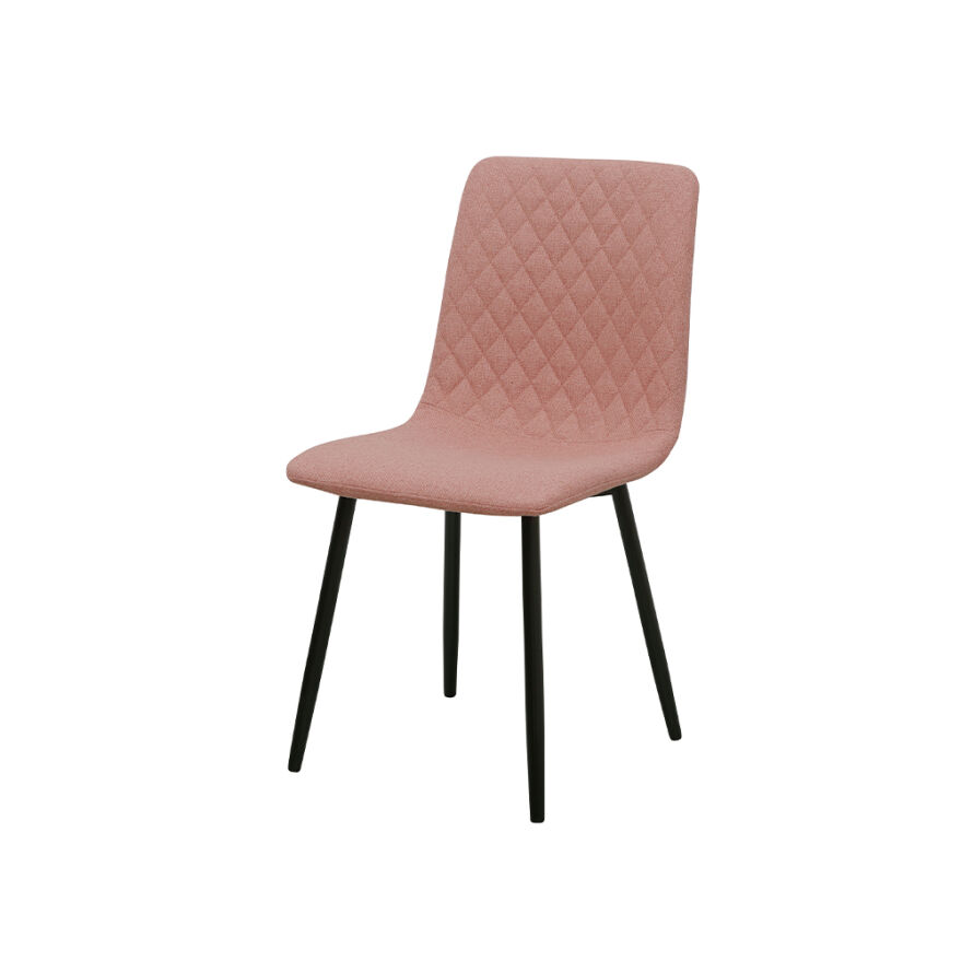 Simple Yemek Masası Sandalye - Koyu Pembe 43x55x86,5 cm - 8