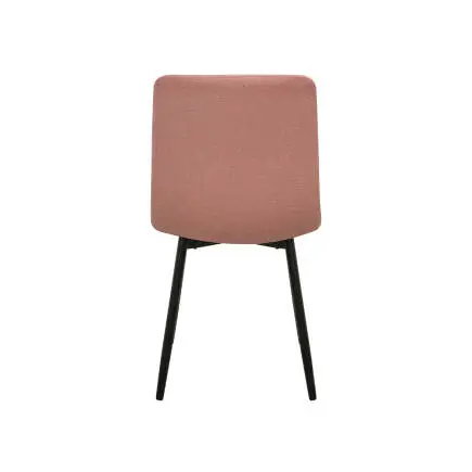 Simple Yemek Masası Sandalye - Koyu Pembe 43x55x86,5 cm - 5