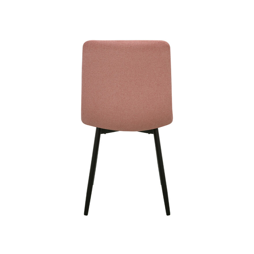 Simple Yemek Masası Sandalye - Koyu Pembe 43x55x86,5 cm - 5