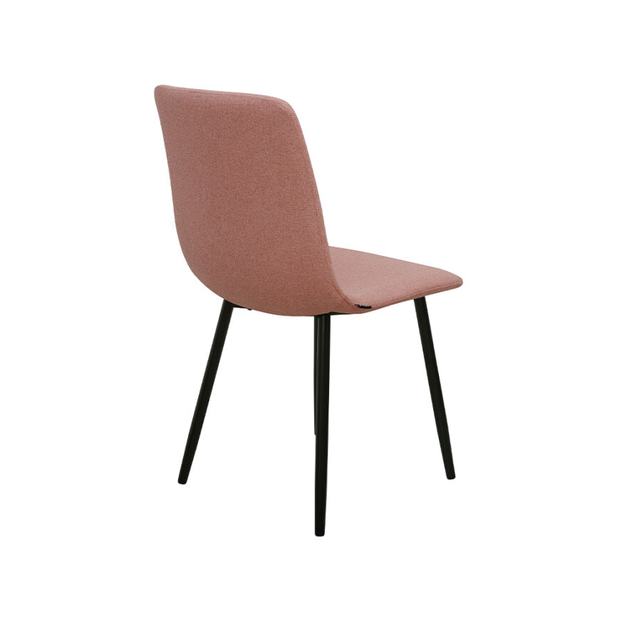 Simple Yemek Masası Sandalye - Koyu Pembe 43x55x86,5 cm - 4