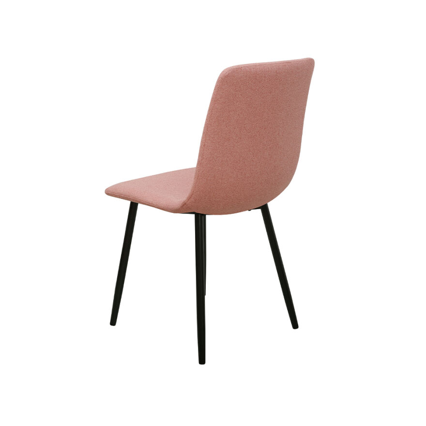 Simple Yemek Masası Sandalye - Koyu Pembe 43x55x86,5 cm - 6