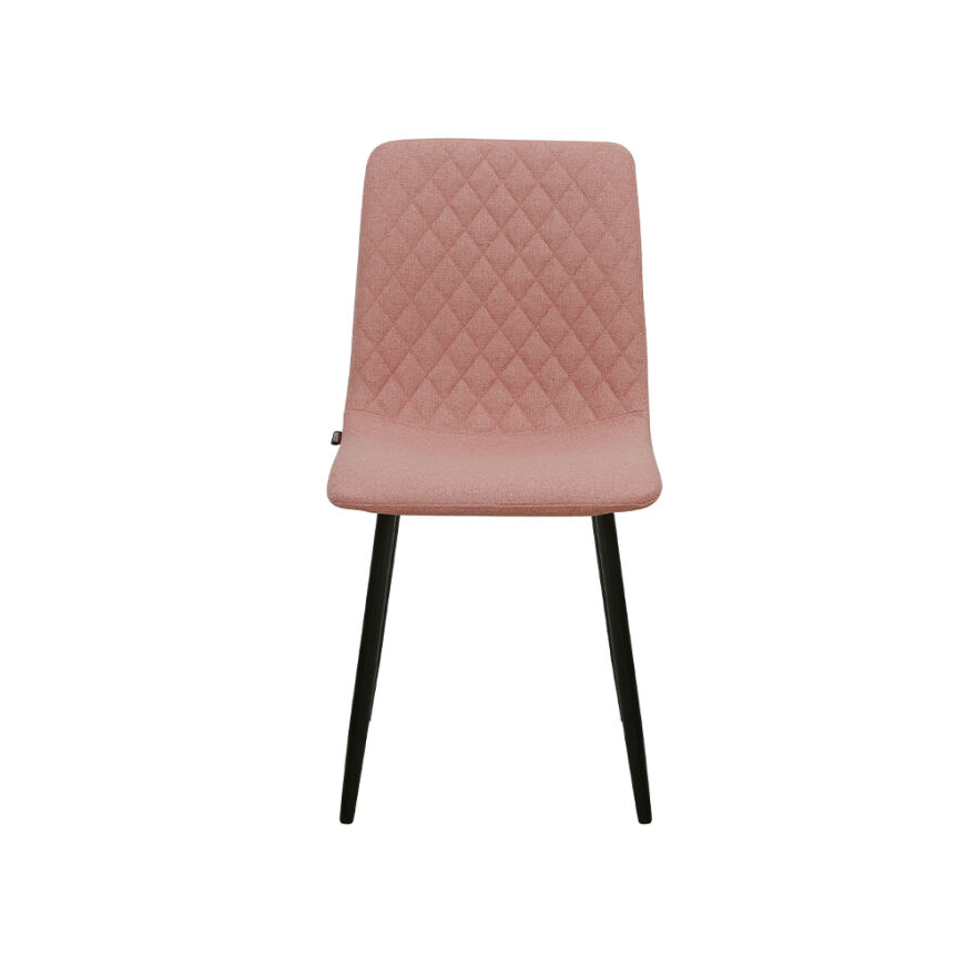 Simple Yemek Masası Sandalye - Koyu Pembe 43x55x86,5 cm - 2
