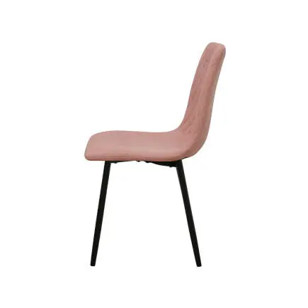 Simple Yemek Masası Sandalye - Koyu Pembe 43x55x86,5 cm - 7