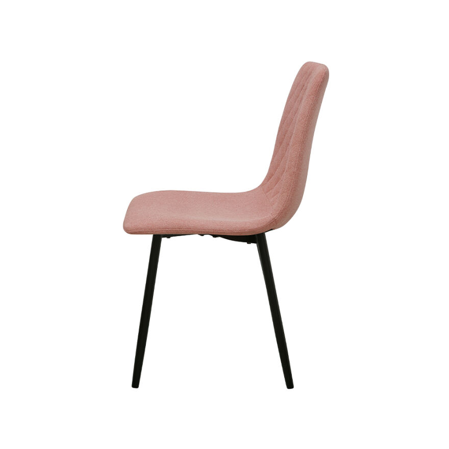 Simple Yemek Masası Sandalye - Koyu Pembe 43x55x86,5 cm - 7
