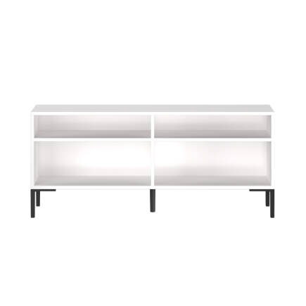 Roma Modüler Tv Ünitesi - Mat Lake Beyaz 120x53x48 cm (GxYxD) - 4