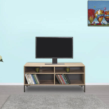 Roma Modüler Tv Ünitesi - Açık Ceviz (Tori) 120x53x48 cm (GxYxD) - 3