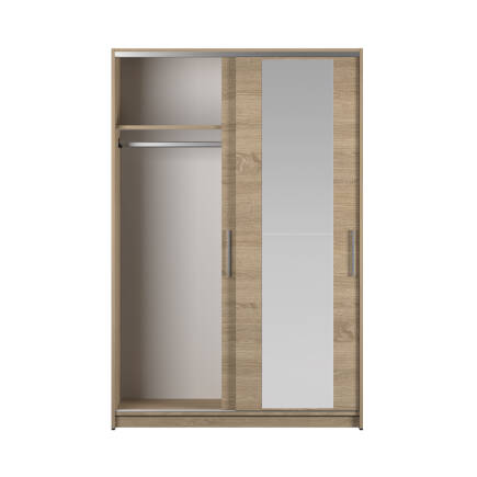 Sürgülü Aynalı Gardırop-Sonoma 120x182x52 cm (GxYxD) - 11