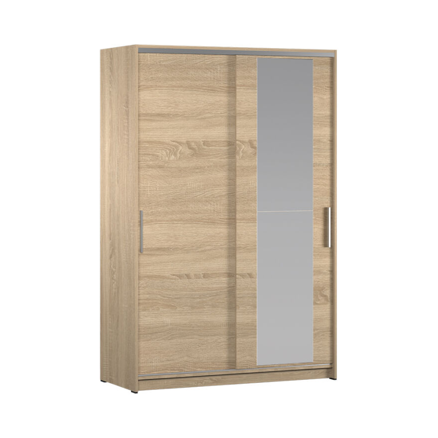 Sürgülü Aynalı Gardırop-Sonoma 120x182x52 cm (GxYxD) - 12