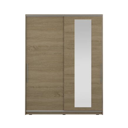 Sürgü Aynalı Gardırop-Sonoma 160x207x60 cm (GxYxD) - 7