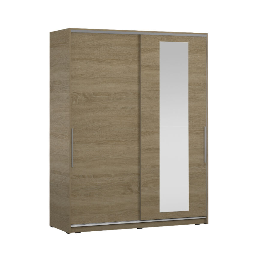 Sürgü Aynalı Gardırop-Sonoma 160x207x60 cm (GxYxD) - 8
