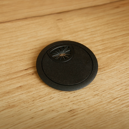 T-Cross Raflı Çalışma Masası - Ceviz/Siyah 115,5x106x55 cm - 7