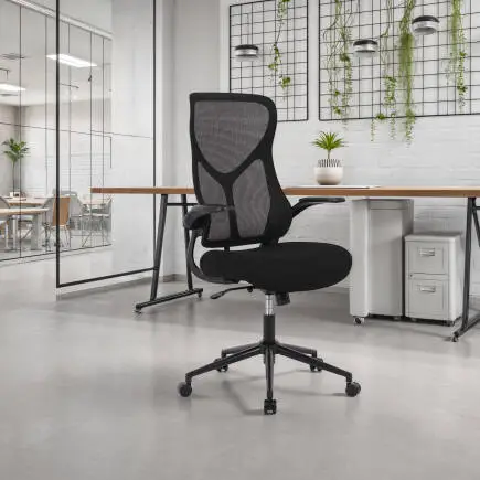 Techno Rest File Sırtlı Çalışma Koltuğu-Siyah 65x110-120x67 cm (GxYxD) - 4