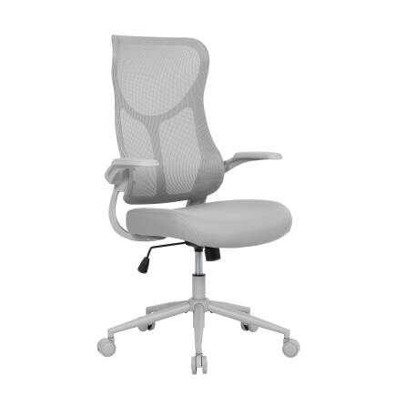 Techno Rest X File Sırtlı Çalışma Koltuğu Bej/Gri 67.5x111-121x68 cm - Adore Mobilya