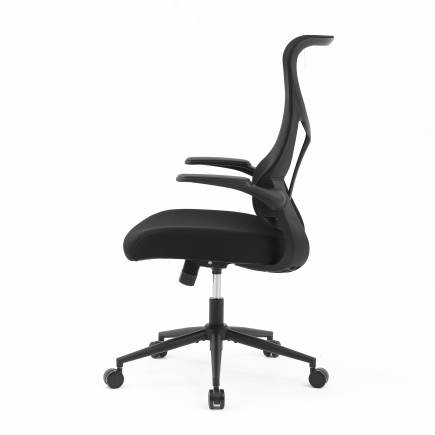 Techno Rest X File Sırtlı Çalışma Koltuğu Siyah 67,5x111-121x68 cm - 8