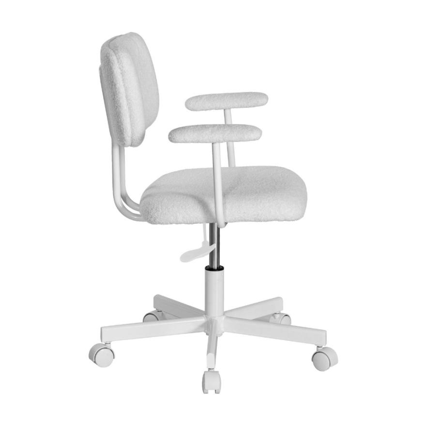 Teddy Ofis ve Çalışma Sandalyesi-Beyaz 64x74-83x63 cm - 5