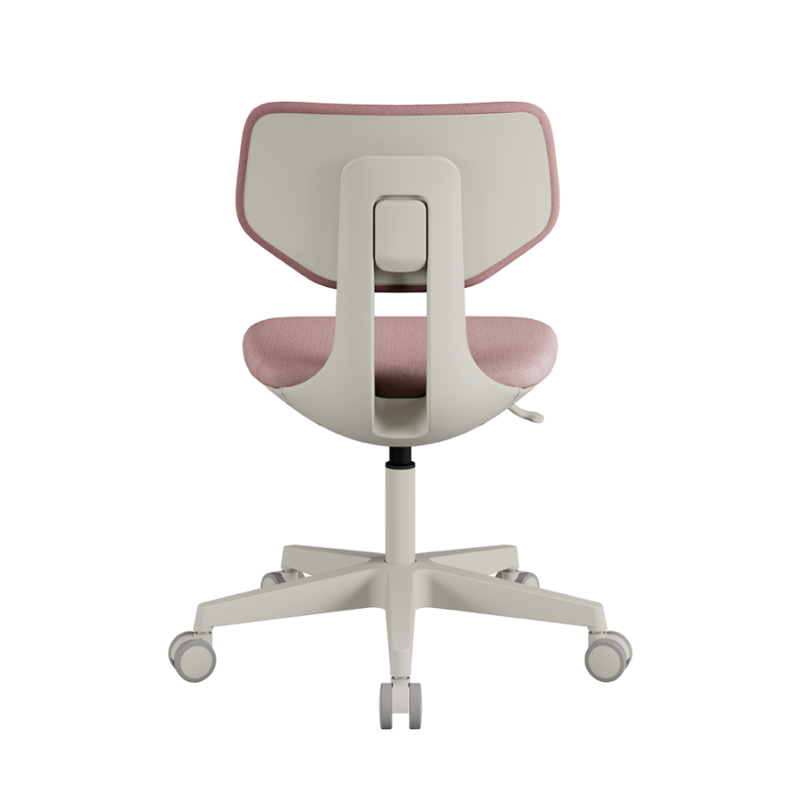 Tesla Concept Çalışma Koltuğu - Pembe Kumaş 40x74-86x60 cm - 5