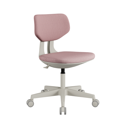 Tesla Concept Çalışma Koltuğu - Pembe Kumaş 40x74-86x60 cm - 2