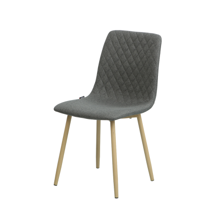 Trend Yemek Masası Sandalyesi - Koyu Gri 43x55x86,5 cm - 8