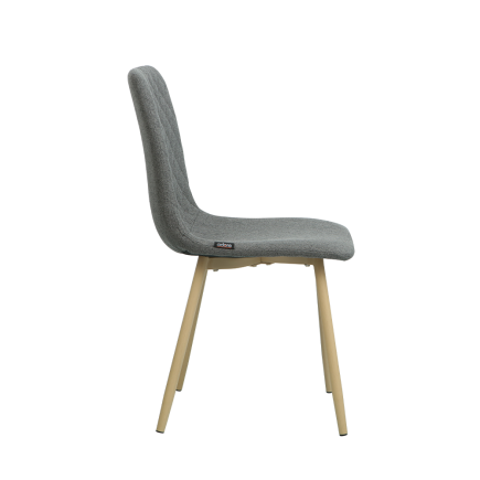 Trend Yemek Masası Sandalyesi - Koyu Gri 43x55x86,5 cm - 3