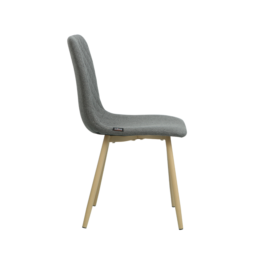 Trend Yemek Masası Sandalyesi - Koyu Gri 43x55x86,5 cm - 3