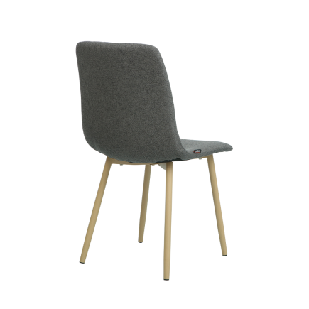 Trend Yemek Masası Sandalyesi - Koyu Gri 43x55x86,5 cm - 4