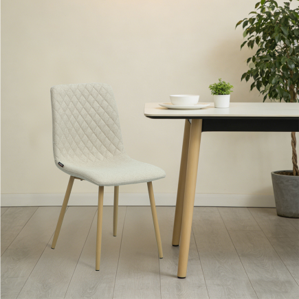 Trend Yemek Masası Sandalyesi - Vizon 43x86,5x55 cm 