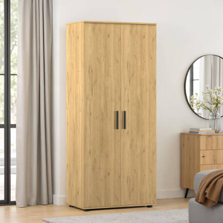 Trendline 2 Kapaklı Gardırop - Florida Meşe 80x187x47 cm 