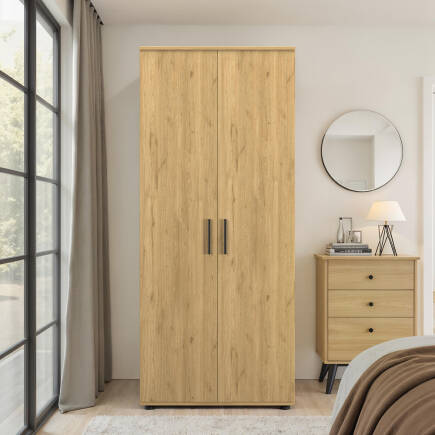 Trendline 2 Kapaklı Gardırop - Florida Meşe 80x187x47 cm - 3