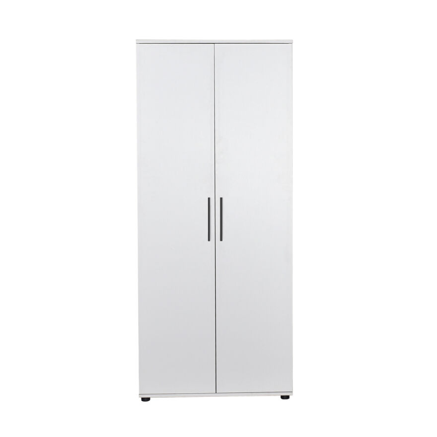 Trendline 2 Kapaklı Gardırop-Mat Beyaz 80x187x47 cm (GxYxD) - 5