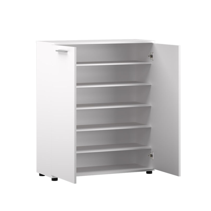 Trendline 5 Raflı Çok Amaçlı Dolap-Mat Beyaz 91x108x35 cm (GxYxD) - 5