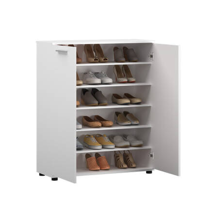 Trendline 5 Raflı Çok Amaçlı Dolap-Mat Beyaz 91x108x35 cm (GxYxD) - 4