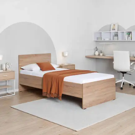 Trendline Tek Kişilik Karyola-Sonoma 96x89x195 cm (GxYxD) 