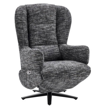 Trendy Elektrikli Otomatik Mekanizmalı Baba ve TV Koltuğu – Koyu Gri 78x112x88 cm