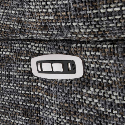 Trendy Elektrikli Otomatik Mekanizmalı Baba ve TV Koltuğu – Koyu Gri 78x112x88 cm - 9