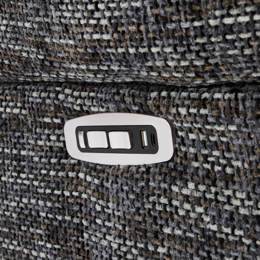 Trendy Elektrikli Otomatik Mekanizmalı Baba ve TV Koltuğu – Koyu Gri 78x112x88 cm - 9