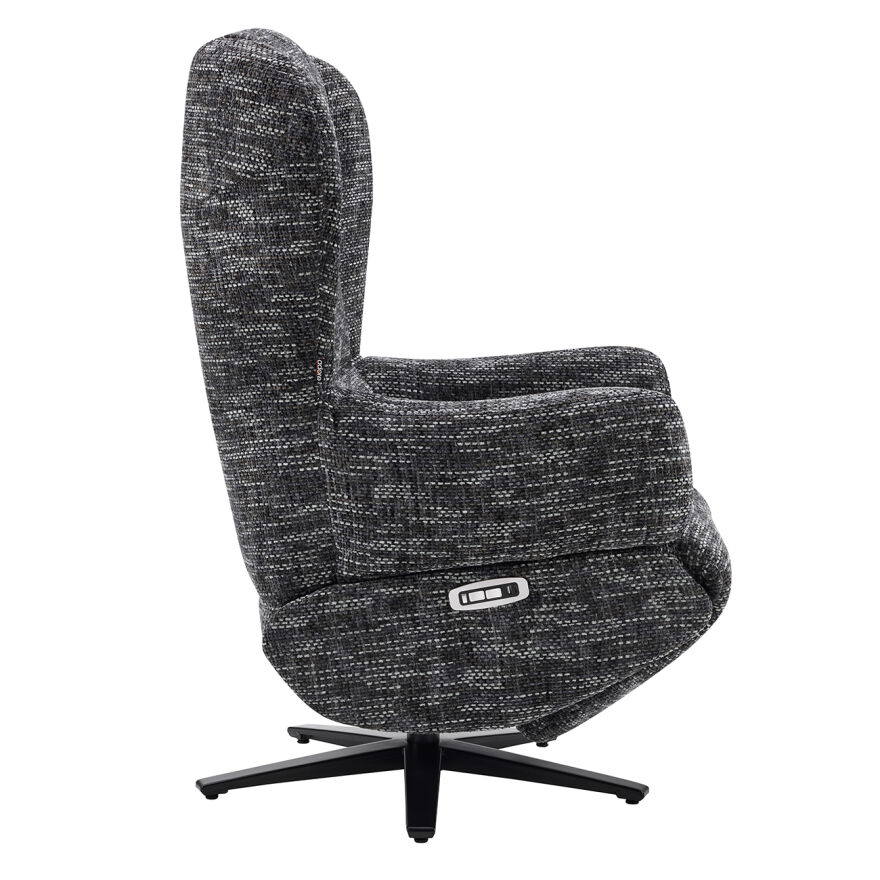 Trendy Elektrikli Otomatik Mekanizmalı Baba ve TV Koltuğu – Koyu Gri 78x112x88 cm - 4