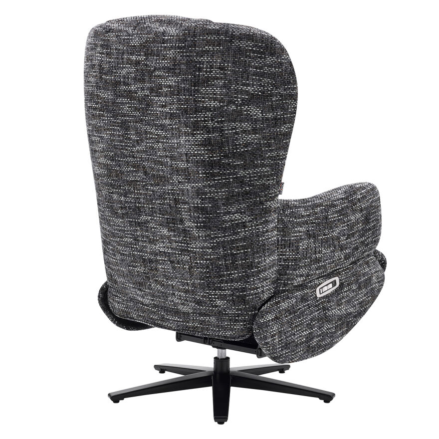 Trendy Elektrikli Otomatik Mekanizmalı Baba ve TV Koltuğu – Koyu Gri 78x112x88 cm - 6