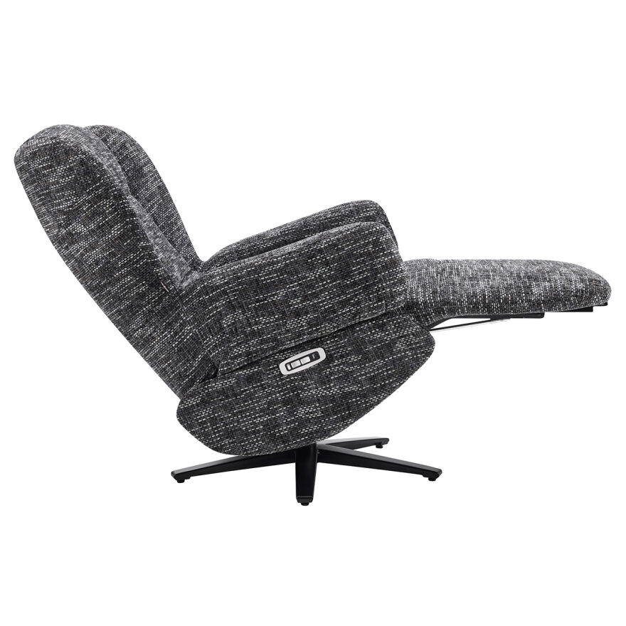 Trendy Elektrikli Otomatik Mekanizmalı Baba ve TV Koltuğu – Koyu Gri 78x112x88 cm - 5