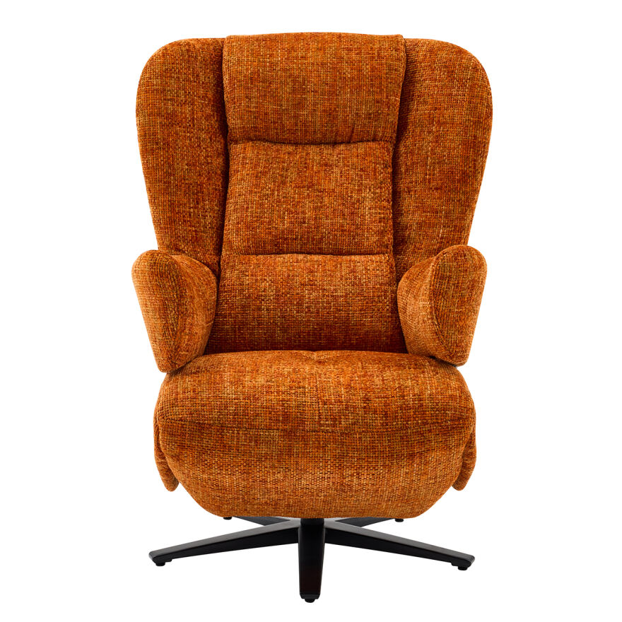 Trendy Elektrikli Otomatik Mekanizmalı Baba ve TV Koltuğu – Portakal 78x112x88 cm - 2