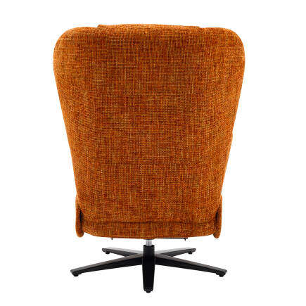 Trendy Elektrikli Otomatik Mekanizmalı Baba ve TV Koltuğu – Portakal 78x112x88 cm - 7